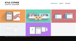 Desktop Screenshot of kylecypher.com